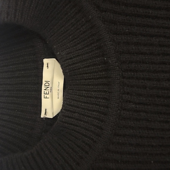 Fendi black wool sweater - Picture 2 of 4